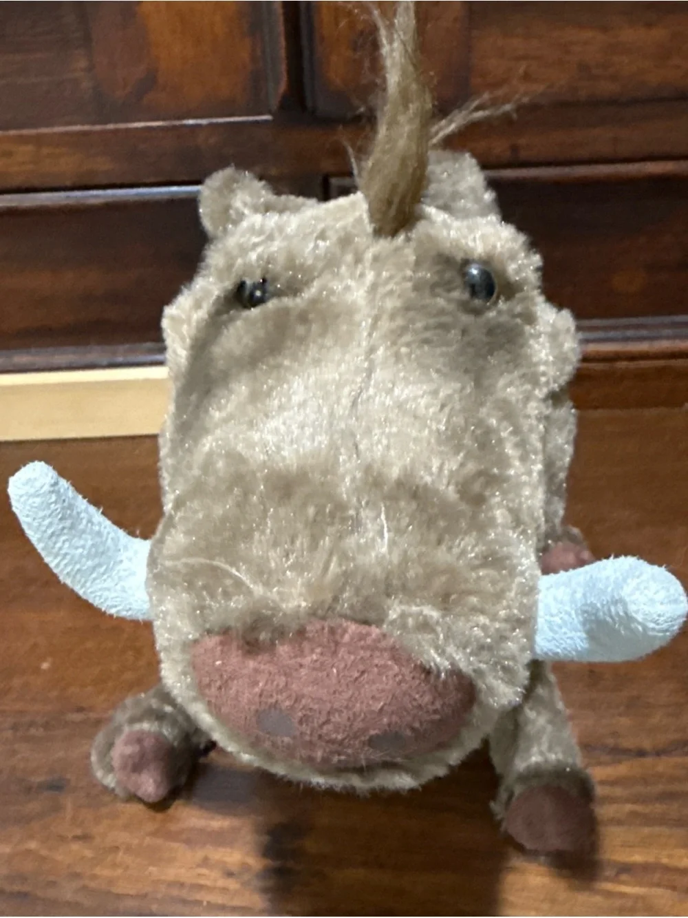 The Lion King Movie Talking Pumbaa Plush Stuffed Animal Disney Pumba Sound Works